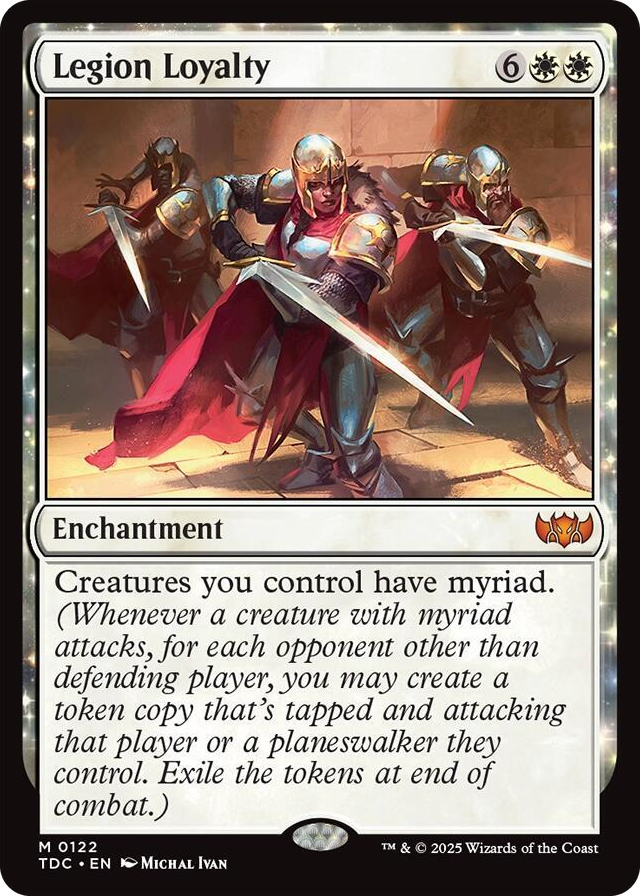 0122 Legion Loyalty M Commander: Tarkir: Dragonstorm