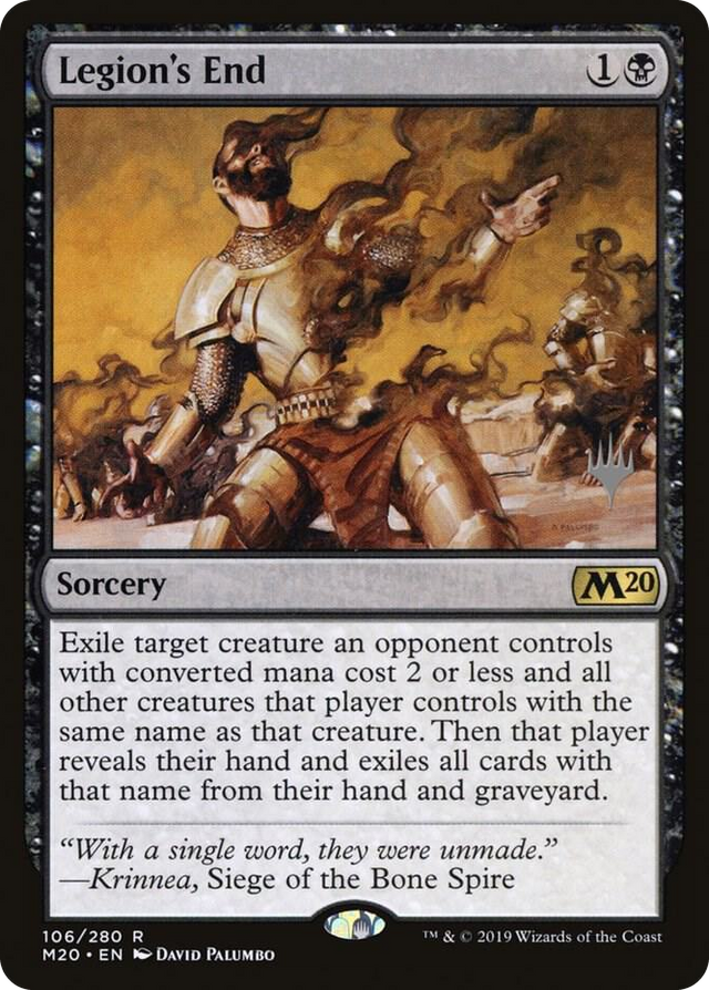 0106 Legion's End R Promo Pack: Core Set 2020
