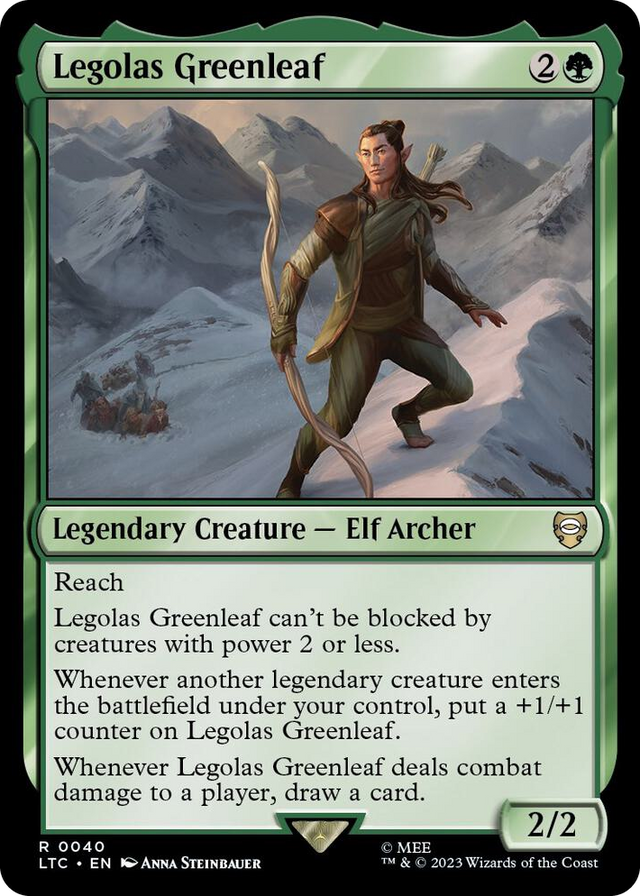 0040 Legolas Greenleaf R Commander: The Lord of the Rings: Tales of Middle-earth
