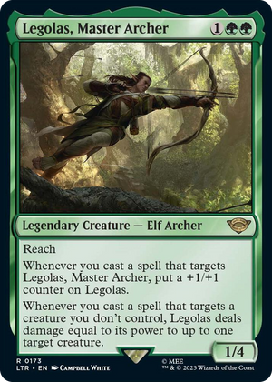 0173 Legolas, Master Archer R Universes Beyond: The Lord of the Rings: Tales of Middle-earth
