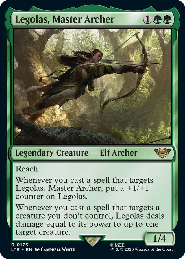 0173 Legolas, Master Archer R Universes Beyond: The Lord of the Rings: Tales of Middle-earth