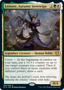 0001 Leinore, Autumn Sovereign M Commander: Innistrad: Midnight Hunt