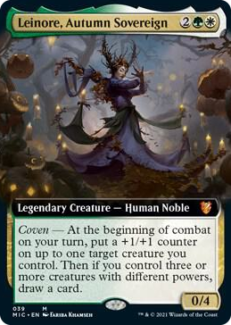 0039 Leinore, Autumn Sovereign (Extended Art) M Commander: Innistrad: Midnight Hunt