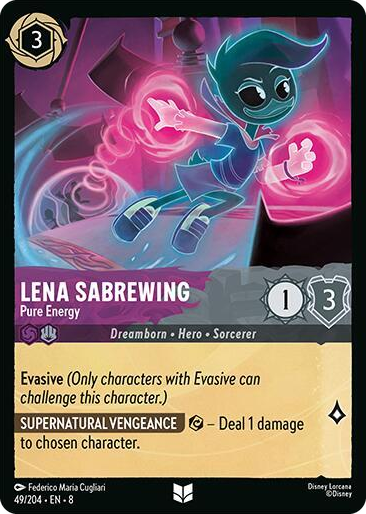 0049 Lena Sabrewing - Pure Energy Uncommon Reign of Jafar