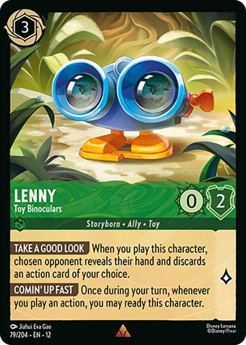 0079 Lenny - Toy Binoculars Rare Wilds Unknown