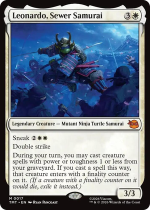 0017 Leonardo, Sewer Samurai M Teenage Mutant Ninja Turtles