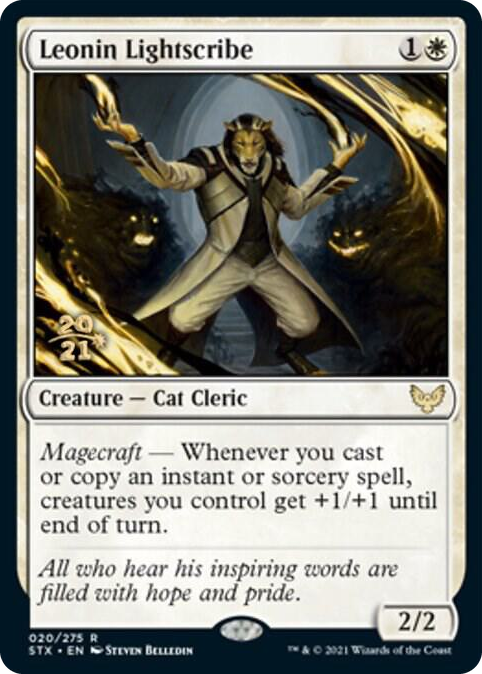 0020 Leonin Lightscribe R Prerelease Cards