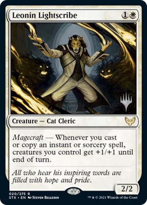 0020 Leonin Lightscribe R Promo Pack: Strixhaven