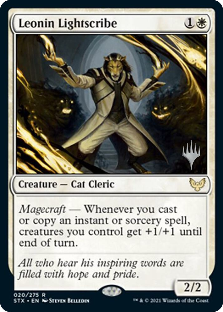 0020 Leonin Lightscribe R Promo Pack: Strixhaven