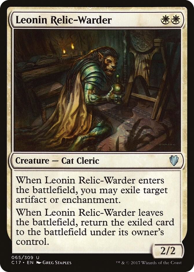 0065 Leonin Relic-Warder U Commander 2017