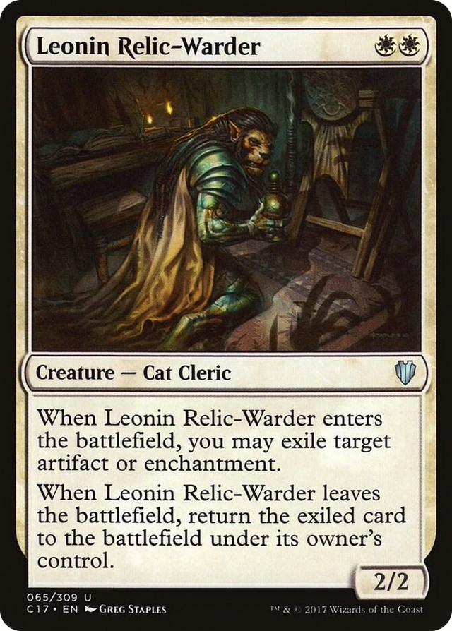 0065 Leonin Relic-Warder U Commander 2017
