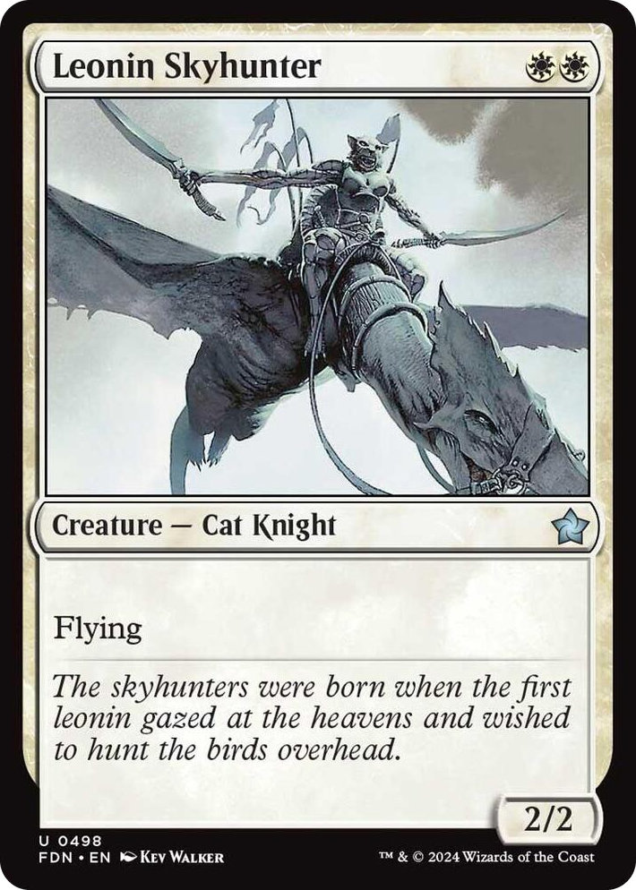 0498 Leonin Skyhunter U Foundations