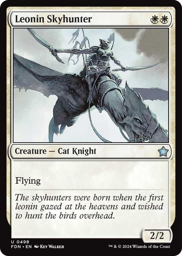 0498 Leonin Skyhunter U Foundations