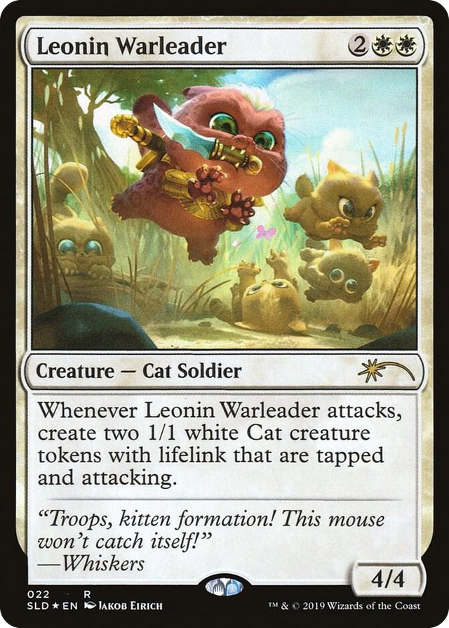 0022 Leonin Warleader R Secret Lair Drop Series