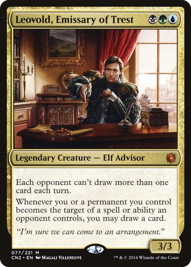 Leovold, Emissary of Trest #77 M - Conspiracy: Take the Crown Pokemon card