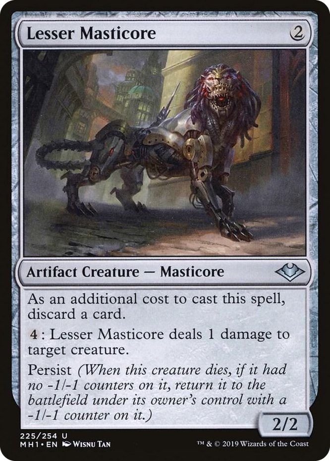 0225 Lesser Masticore U Modern Horizons