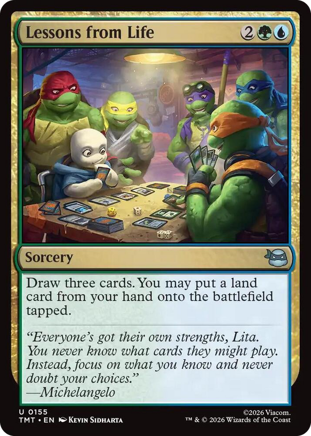 0155 Lessons from Life U Teenage Mutant Ninja Turtles