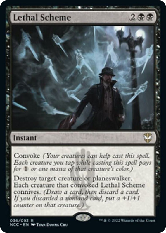 0036 Lethal Scheme R Commander: Streets of New Capenna
