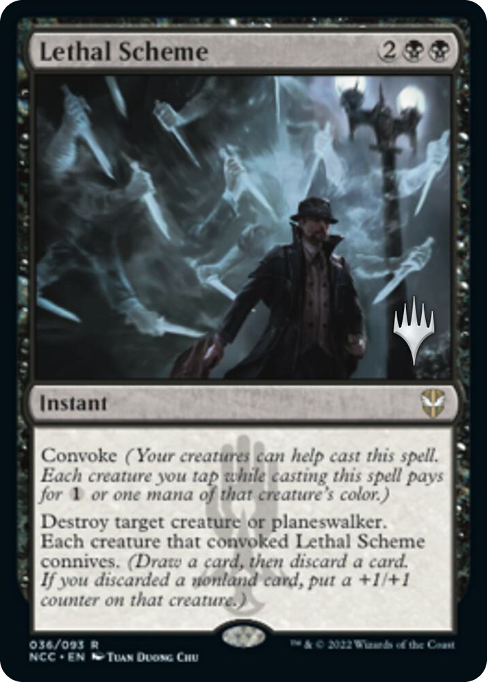 0036 Lethal Scheme R Promo Pack: Streets of New Capenna