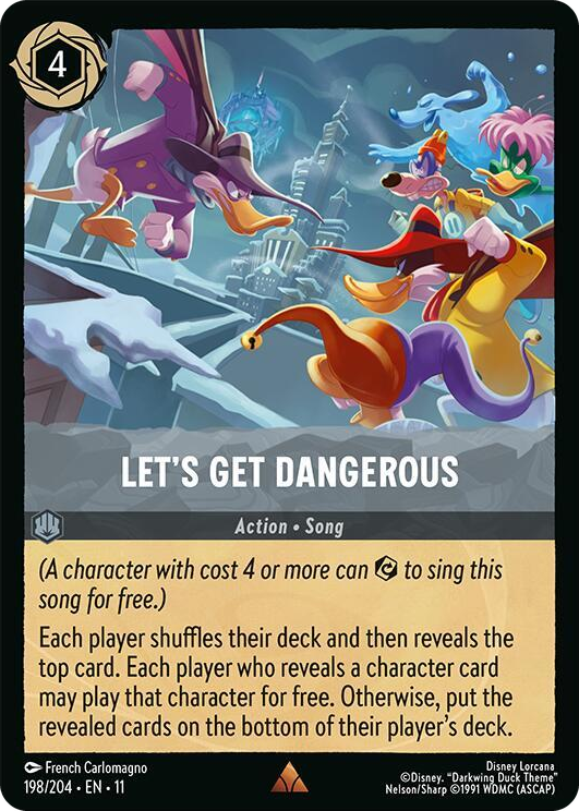 0198 Let's Get Dangerous Rare Winterspell