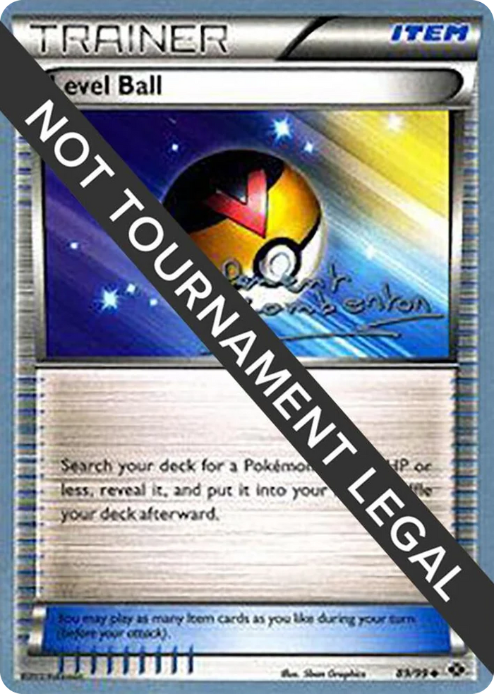 0089 Level Ball - 2013 (Clement Lamberton) Uncommon World Championship Decks