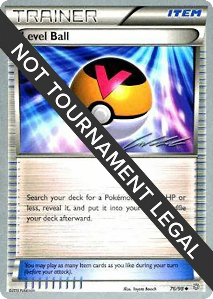 0076 Level Ball - 2016 (Cody Walinski) Uncommon World Championship Decks