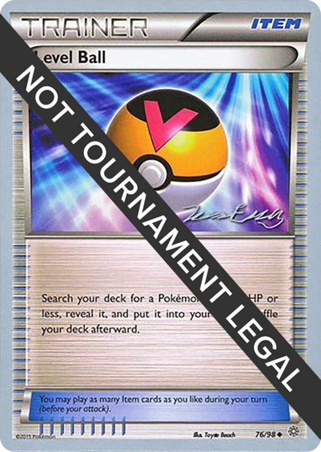 0076 Level Ball - 2016 (Jesper Eriksen) Uncommon World Championship Decks