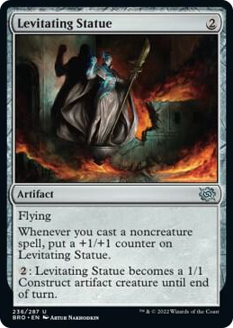 0236 Levitating Statue U The Brothers' War