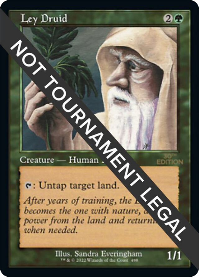 0498 Ley Druid (Retro Frame) U 30th Anniversary Edition
