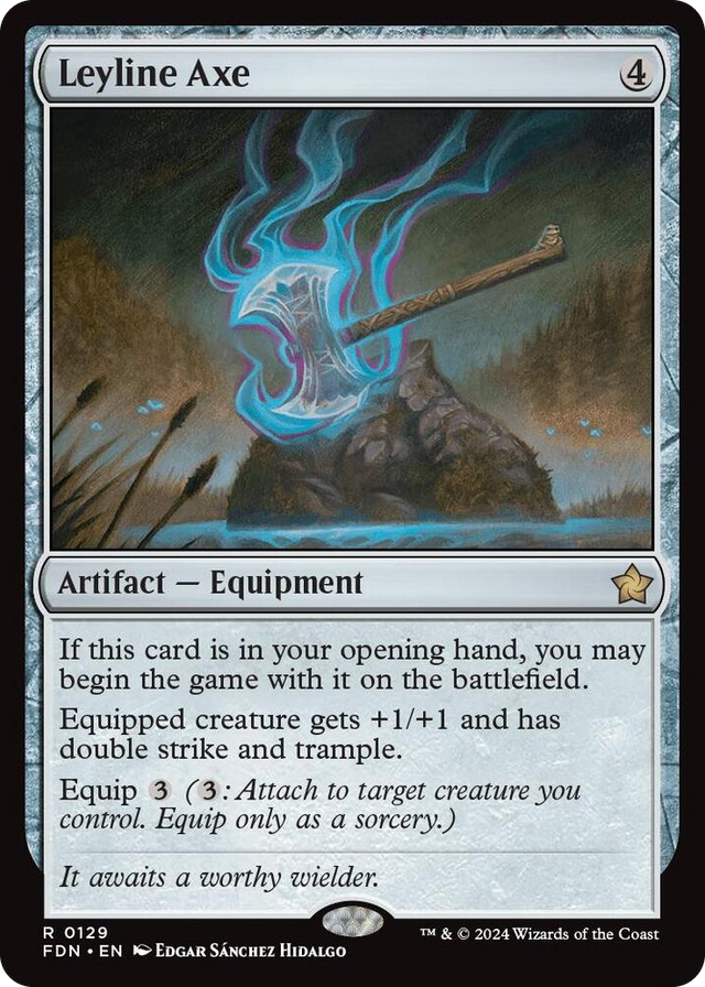0129 Leyline Axe R Foundations