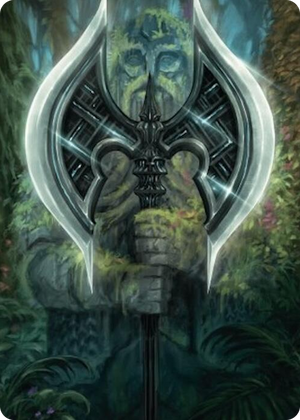 0049 Leyline Axe Art Card (49/54) S Art Series: Foundations