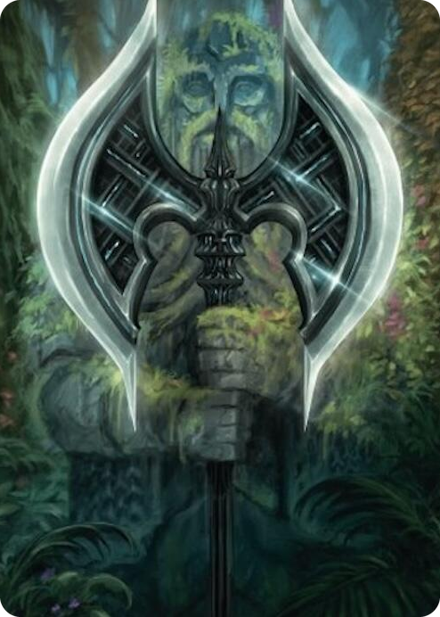 0049 Leyline Axe Art Card (49/54) S Art Series: Foundations