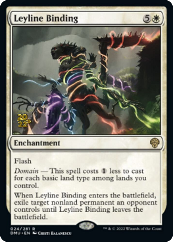 Leyline Binding #24 R - Prerelease Cards Pokemon card