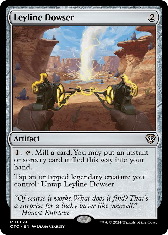 0039 Leyline Dowser R Commander: Outlaws of Thunder Junction