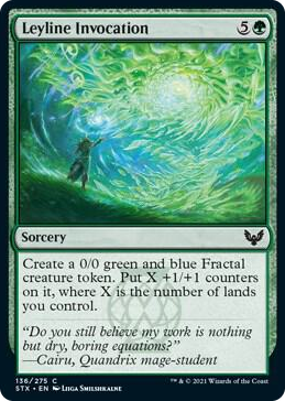 0136 Leyline Invocation C Strixhaven: School of Mages