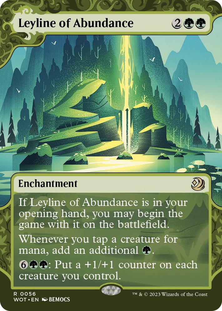 0056 Leyline of Abundance R Wilds of Eldraine: Enchanting Tales