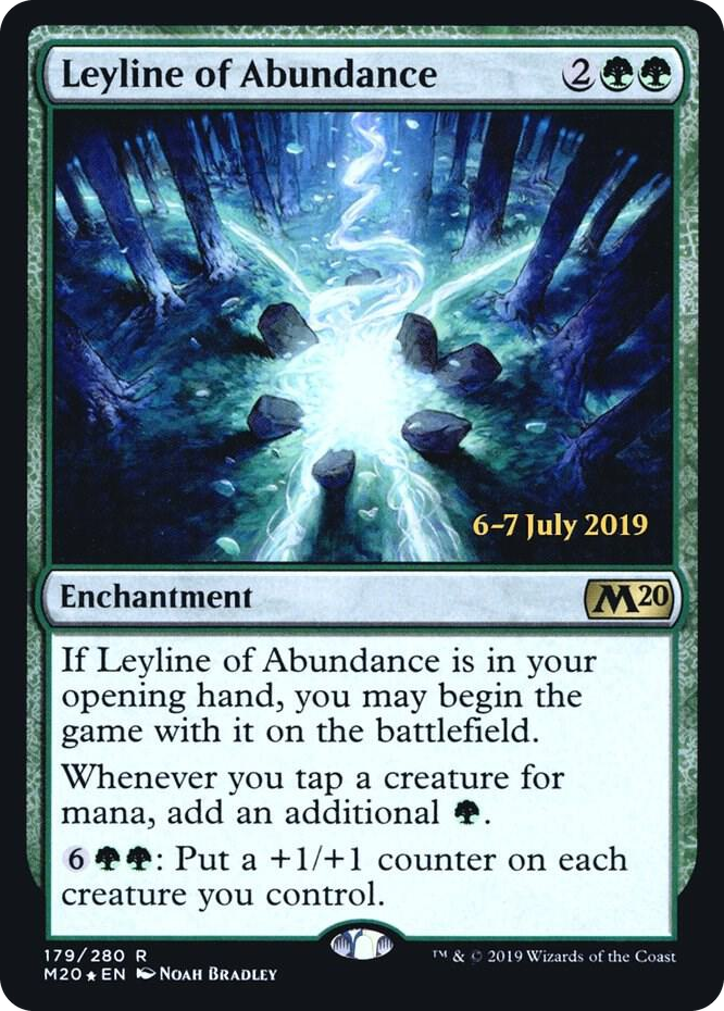0179 Leyline of Abundance R Prerelease Cards