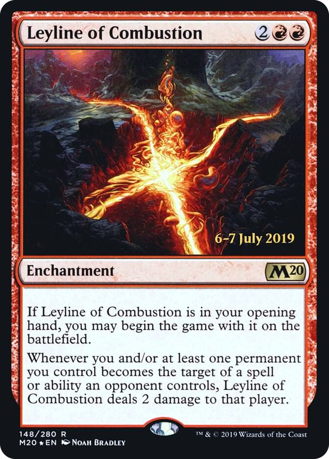 0148 Leyline of Combustion R Prerelease Cards