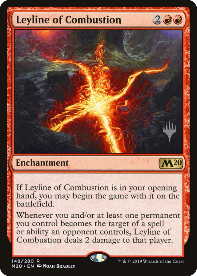 0148 Leyline of Combustion R Promo Pack: Core Set 2020