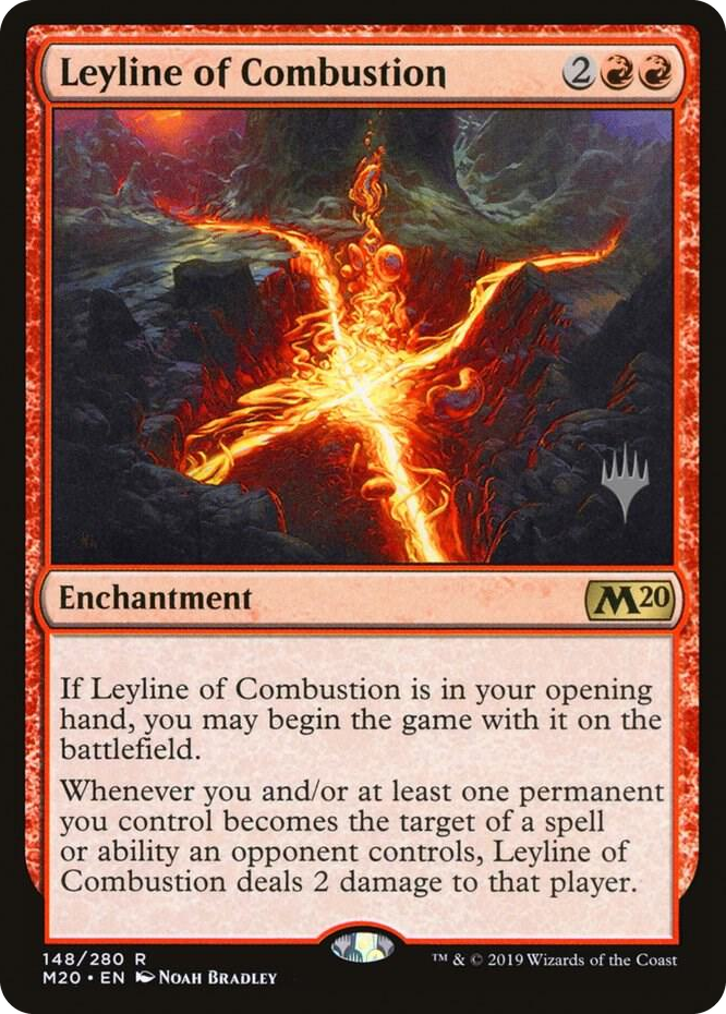 0148 Leyline of Combustion R Promo Pack: Core Set 2020