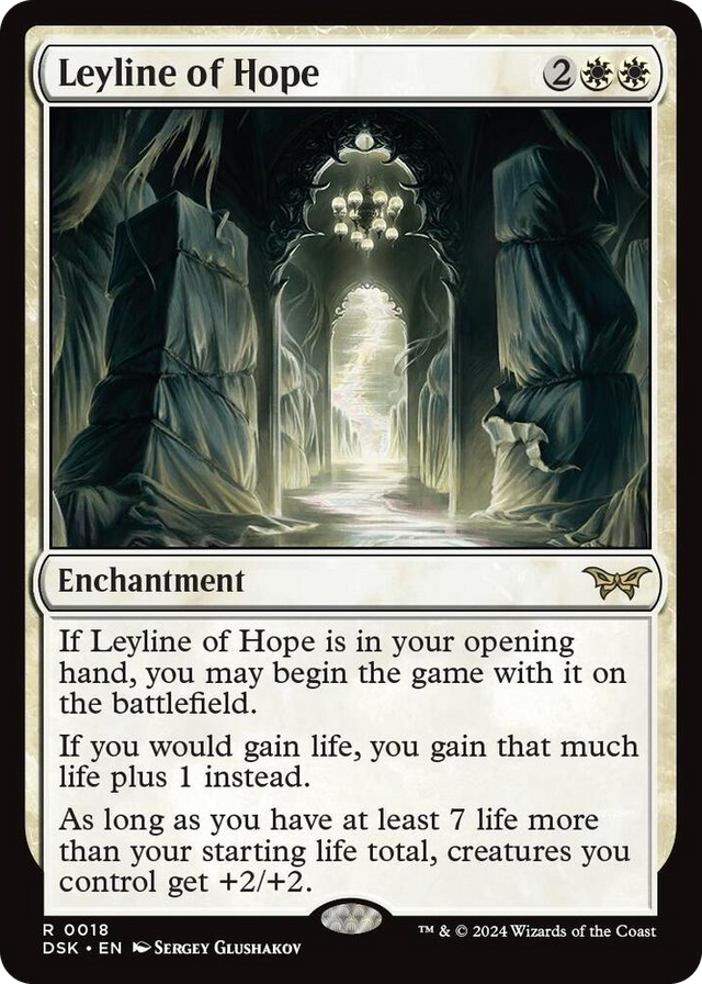 0018 Leyline of Hope R Duskmourn: House of Horror