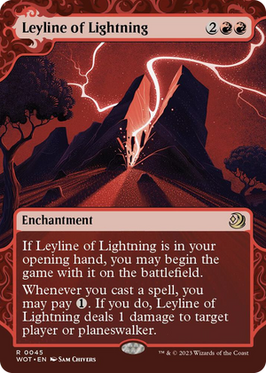0045 Leyline of Lightning R Wilds of Eldraine: Enchanting Tales