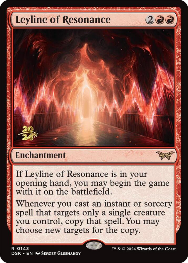0143 Leyline of Resonance R Prerelease Cards