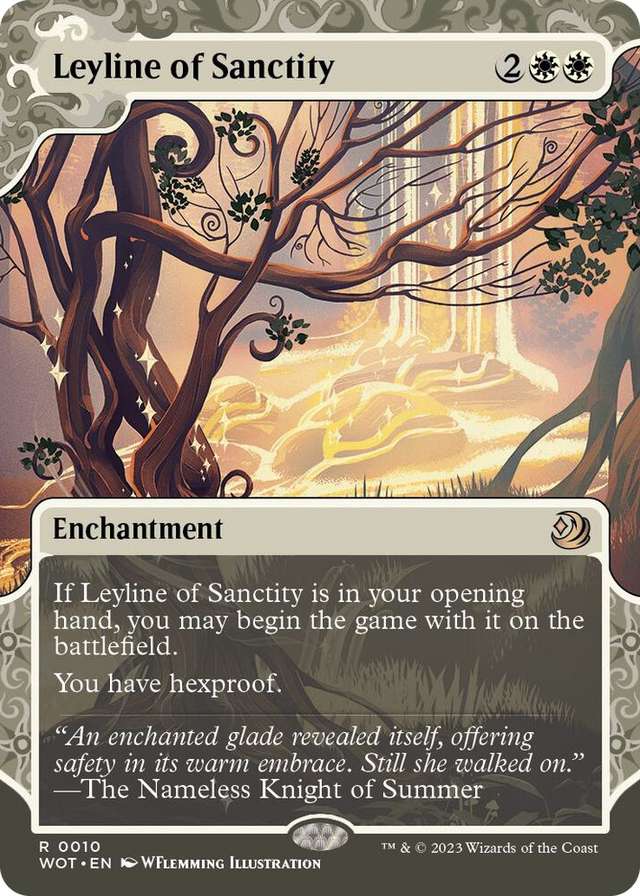 0010 Leyline of Sanctity R Wilds of Eldraine: Enchanting Tales