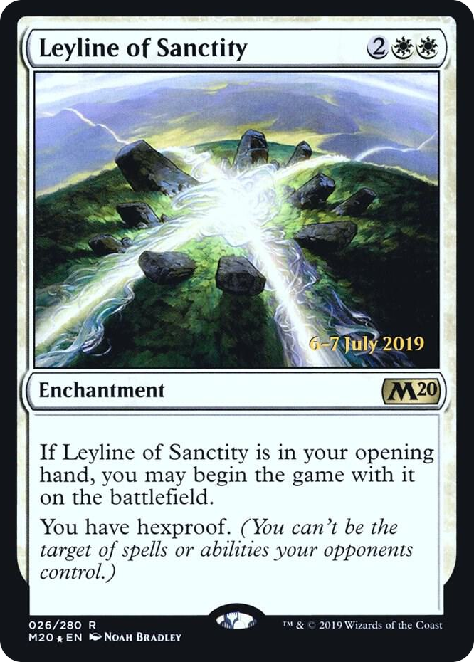 0026 Leyline of Sanctity R Prerelease Cards