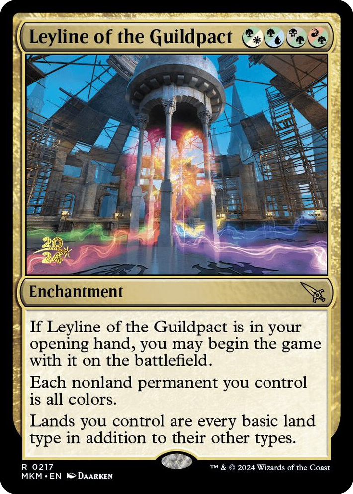 0217 Leyline of the Guildpact R Prerelease Cards