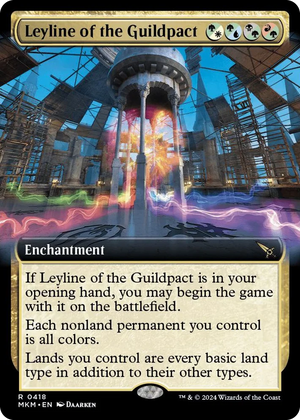 0418 Leyline of the Guildpact (Extended Art) R Murders at Karlov Manor