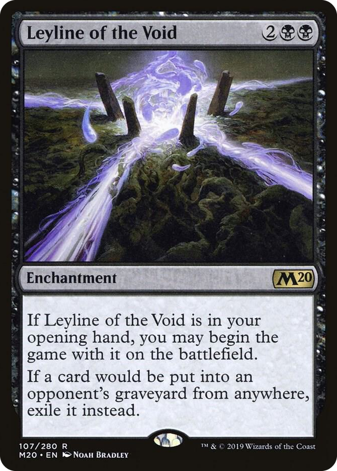 0107 Leyline of the Void R Core Set 2020