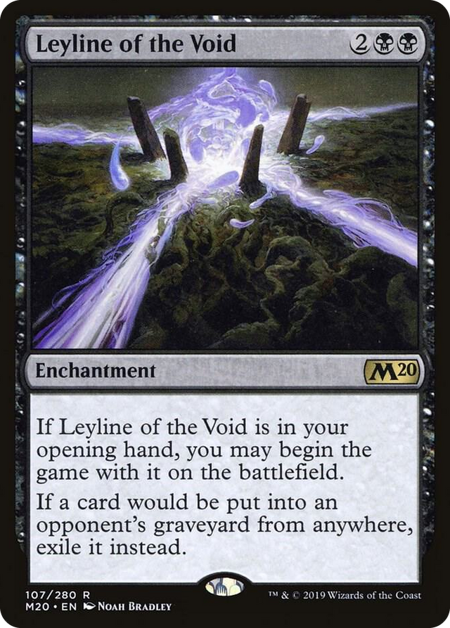 0107 Leyline of the Void R Core Set 2020