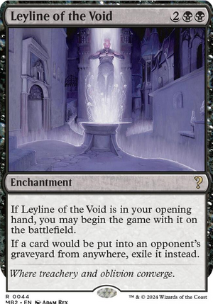 0044 Leyline of the Void (White Border) R Mystery Booster 2